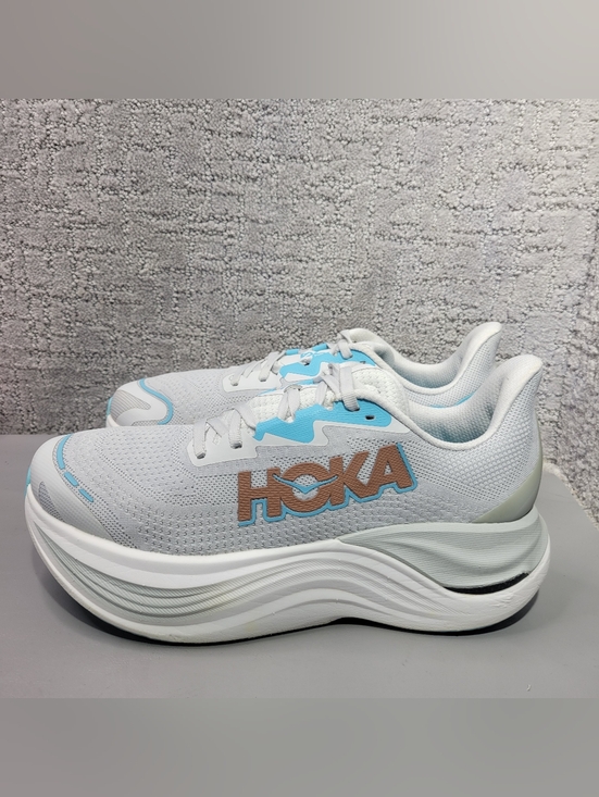Hoka One One Shoes - Hoka One Skyward X Women's Size US 9B Cosmic Grey/Rose Gold Athletic Sneakers.
